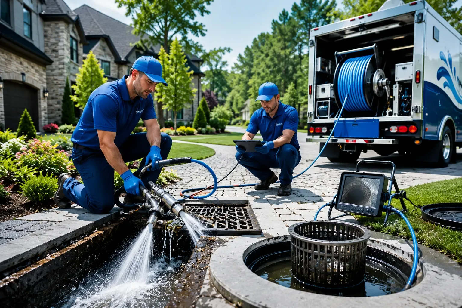Local outdoor drain cleaning professionals in Chamois, MO