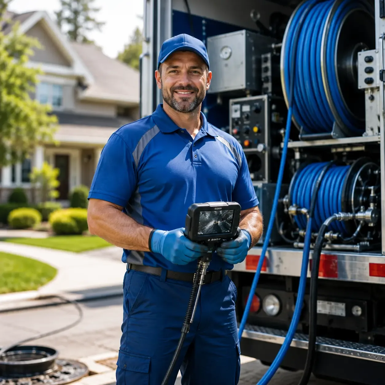 Local outdoor drain cleaning specialists in Chamois, MO
